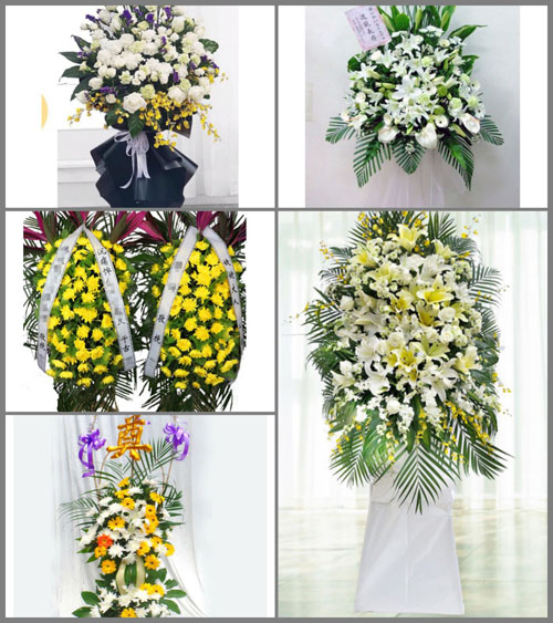 山西临汾蒲县白事花篮预定
